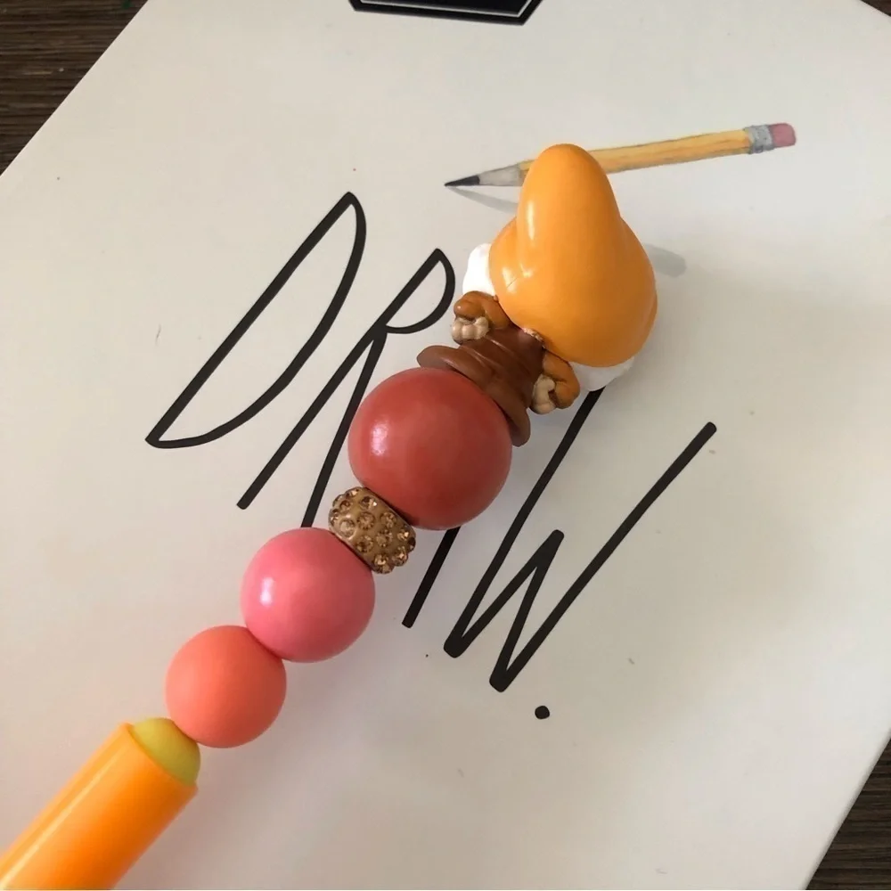 Disney Doorables: Snow White & The Seven Dwarfs: Happy handmade beaded pen